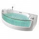 Акриловая ванна GEMY G9079 200х105х60 см, белая  (G9079)