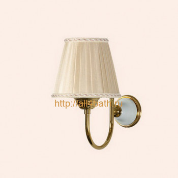 Tiffany World Harmony TWHA029 bi/oro + TWHA14-08.56 crem светильник настенный, основание: золото/белый, абажур: крем с кантом