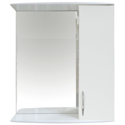 Зеркало со шкафом для ванной Orange Роса Ro-50ZSW Белое