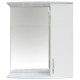 Зеркало со шкафом для ванной Orange Роса Ro-50ZSW Белое  (Ro-50ZSW)