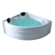 Акриловая ванна GEMY G9041 B 150х150х74 см с гидромассажем, белая  (G9041 B)