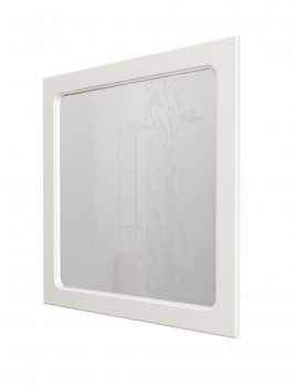 Зеркало подвесное для ванной 1Marka Прованс 85 Белый глянец (У71973)