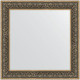Зеркало настенное Evoform Definite 83х83 BY 3256 в багетной раме Вензель серебряный 101 мм  (BY 3256)