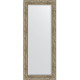 Зеркало настенное Evoform Exclusive 145х60 BY 3539 с фацетом в багетной раме Виньетка античное серебро 85 мм  (BY 3539)