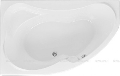 Акриловая ванна Aquanet Capri 160x100 L пристенная асимметричная (00203911)