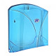 Держатель для бумажных полотенец Primanova прозрачно-синий, WALLSTAR, 27х28х11 см TITIZ  (D-SD44)