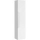 Шкаф-пенал в ванную Aqwella Cube 30 CUB0503W подвесной белый матовый  (CUB0503W)