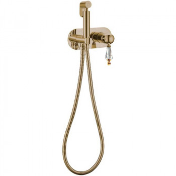 Гигиенический душ со смесителем Boheme Medici 424-SW бронза