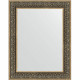 Зеркало настенное Evoform Definite 93х73 BY 3192 в багетной раме Вензель серебряный 101 мм  (BY 3192)