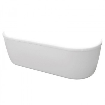 Передняя панель для акриловой ванны 180x5x40 (METAURO-wall-180-SCR-W37) белый