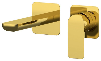 Настенный смеситель для раковины INFINITY Золото I15PDO Remer