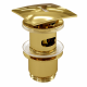 WasserKRAFT Sauer A168 донный клапан, глянцевое золото  (A168)