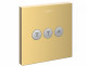 Запорно-переключающее устройство (дивертор) Hansgrohe ShowerSelect 15764990 (золото)  (15764990)