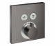 Термостатический смеситель для душа Hansgrohe ShowerSelect 15763340 (черный хром )  (15763340)