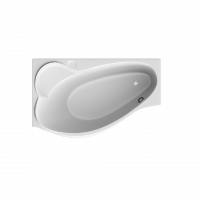 Ванна акриловая Marka One GRACIA 160x95 L асимметричная 195 л белая (01гр1695л)