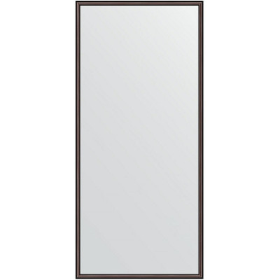 Зеркало настенное Evoform Definite 148х68 BY 0758 в багетной раме Махагон 22 мм