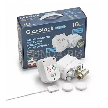 Система защиты от протечек воды WINNER RADIO, Gidrolock 3/4 (31204012)