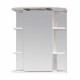 Зеркальный шкафчик Onika Глория 65 белый, правый, с подсветкой (206507)  (206507)