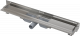 Водоотводящий желоб с порогами для перфорированной решетки и регулируемым воротником к стене AlcaPlast APZ104-1050 Душевой лоток Alcaplast Flexible Low APZ104-1050 без решетки сталь, пластик (APZ104-1050)