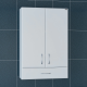 Шкаф для ванной комнаты навесной СаНта ПШ Стандарт 60х90 с 1 ящиком, белый  (401012)