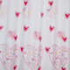 GFmark шторка для ванной LOVE без колец, 180 см x180 см, полиэстэр ЛЮБОВЬ (01-10)