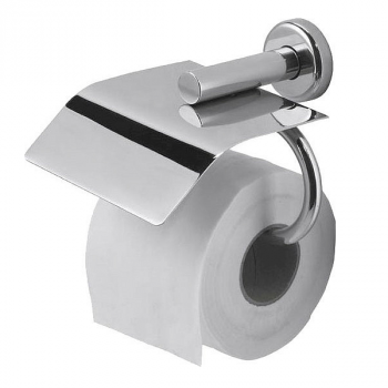 NOFER BRASS 16361.B держатель туалетной бумаги с крышкой, глянцевый