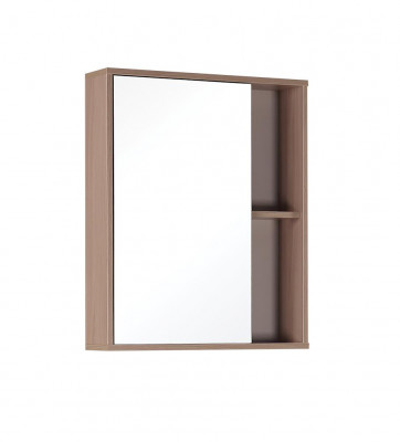 Зеркальный шкафчик Onika Дельта 60 ясень шимо, универсальный (206060)