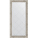 Зеркало настенное Evoform ExclusiveG 158х76 BY 4276 с гравировкой в багетной раме Римское серебро 88 мм  (BY 4276)