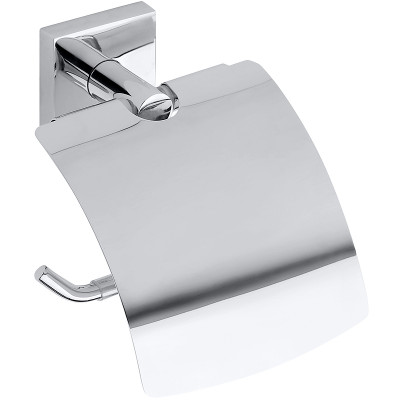 Держатель туалетной бумаги Bemeta Beta арт 132112012 с крышкой Хром