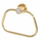 Держатель полотенец-кольцо Boheme Royal Cristal 10925-G золото  (10925-G)