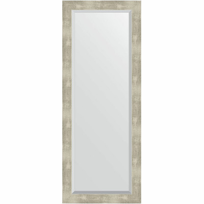 Зеркало настенное Evoform Exclusive 131х51 BY 1159 с фацетом в багетной раме Алюминий 61 мм