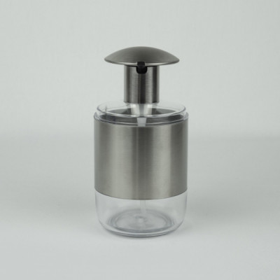 Гигиенический дозатор для жидкого мыла Primanova (прозрачно-натуральный) 9х9х18 см M-E69-16