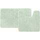 Комплект ковриков Iddis Base 50х80/50х50 BSET05Mi13 светло-зеленый полиэстер  (BSET05Mi13)