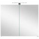 Зеркальный шкаф в ванную Orans BC-4023W 60 4023600W с подсветкой белый глянец  (4023600W)
