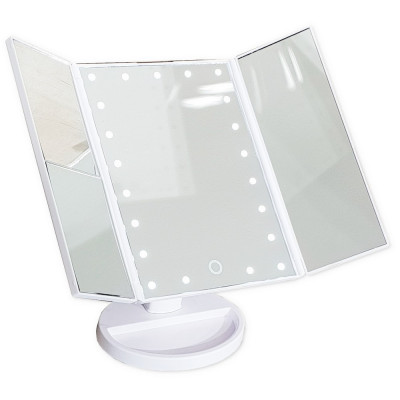 GFmark 75271 косметическое зеркало настольное со светодиодной подсветкой, сенсорное