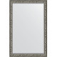 Зеркало настенное Evoform Exclusive 179х119 BY 3624 с фацетом в багетной раме Византия серебро 99 мм  (BY 3624)
