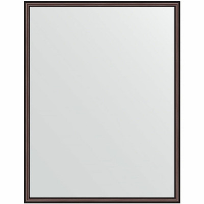 Зеркало настенное Evoform Definite 88х68 BY 0673 в багетной раме Махагон 22 мм