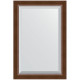 Зеркало настенное Evoform Exclusive 92х62 BY 1177 с фацетом в багетной раме Орех 65 мм  (BY 1177)