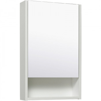 Зеркальный шкаф в ванную Runo Микра 40 R УТ000002341 белый