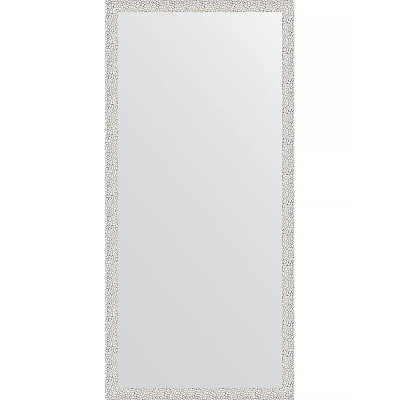 Зеркало настенное Evoform Definite 151х71 BY 3322 в багетной раме Чеканка белая 46 мм