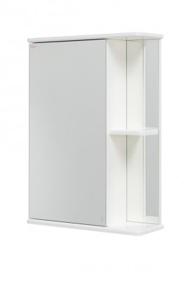 Зеркальный шкафчик Onika Карина 50 белый, универсальный (205012)