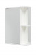 Зеркальный шкафчик Onika Карина 50 белый, универсальный (205012)  (205012)