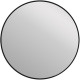 Зеркало подвесное в ванную Cersanit Eclipse 60 64146 с подсветкой черное с датчиком движения  (64146)
