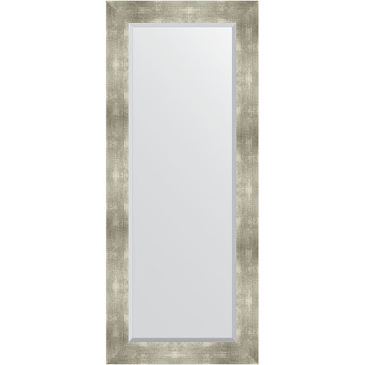 Зеркало настенное Evoform Exclusive 146х61 BY 1170 с фацетом в багетной раме Алюминий 90 мм