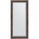 Зеркало настенное Evoform Exclusive 111х51 BY 1144 с фацетом в багетной раме Палисандр 62 мм  (BY 1144)