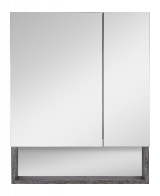 Зеркальный шкаф Misty Темза 60 с полочкой 60х75 (П-Тем04060-01)