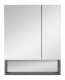 Зеркальный шкаф Misty Темза 60 с полочкой 60х75 (П-Тем04060-01)  (П-Тем04060-01)