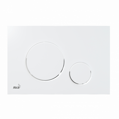 Кнопка управления для скрытых систем инсталляции, белый AlcaPlast M670