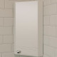 Шкаф подвесной в ванную 1MarKa Story 42П R У99318 угловой белый глянец  (У99318)