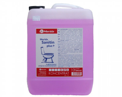 MERIDA SANITIN кислотное средство для текущей уборки санитарных комнат - концентрат (10л.) NML602